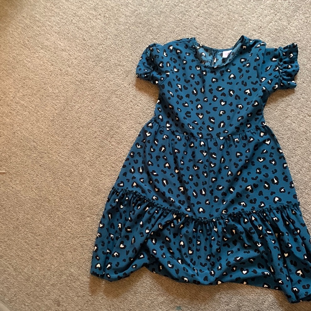 leopard print dress